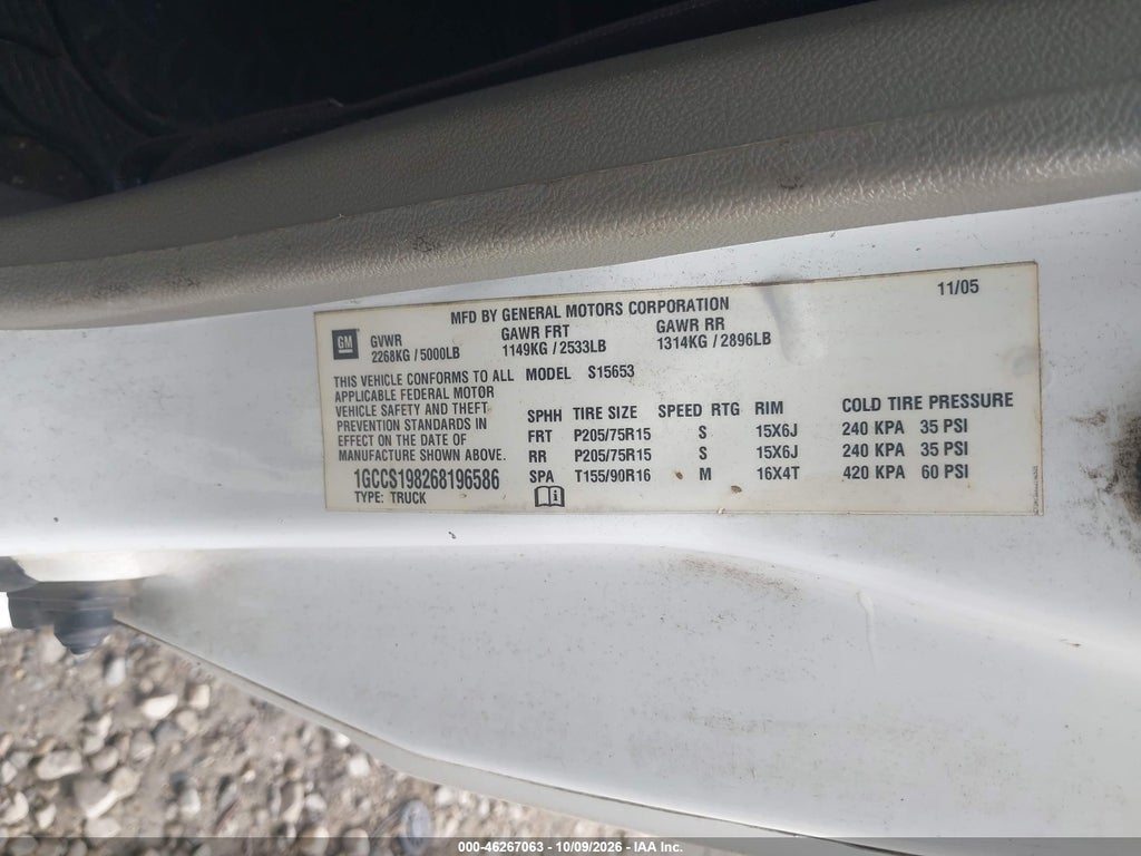 2006 Chevrolet Colorado LS photo 9