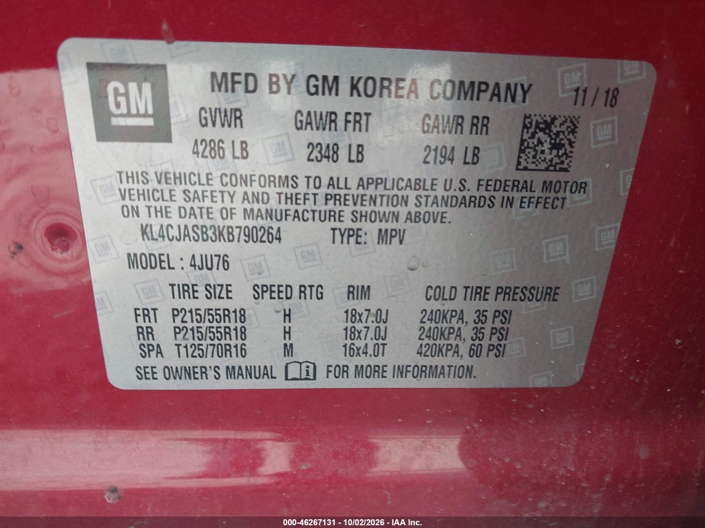 2019 Buick Encore FWD Preferred photo 9