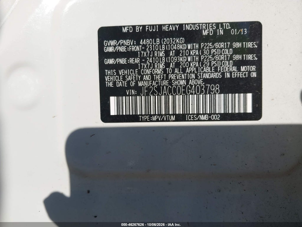 2014 Subaru Forester 2.5I Premium photo 9
