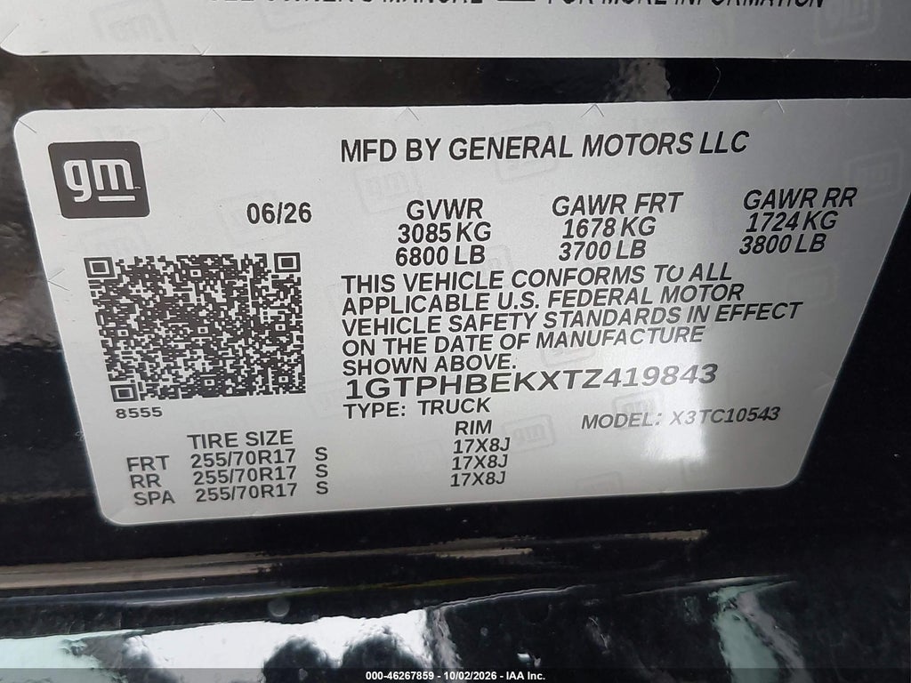 2026 GMC Sierra 1500 , Short Bed, Sle, RWD photo 9