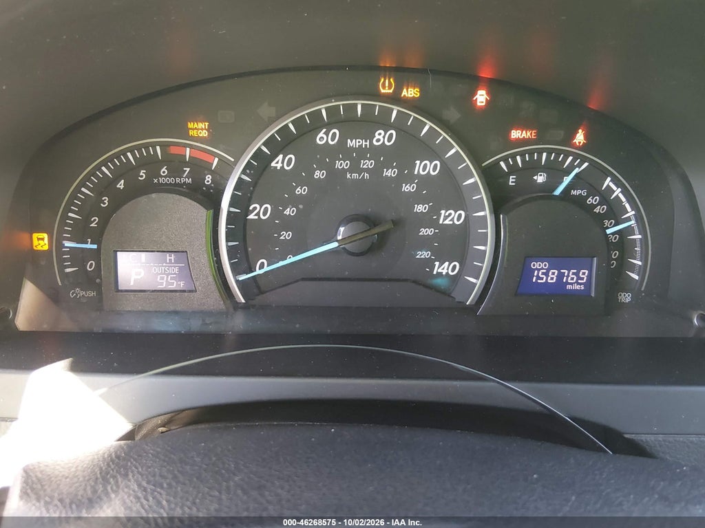 2012 Toyota Camry LE photo 7