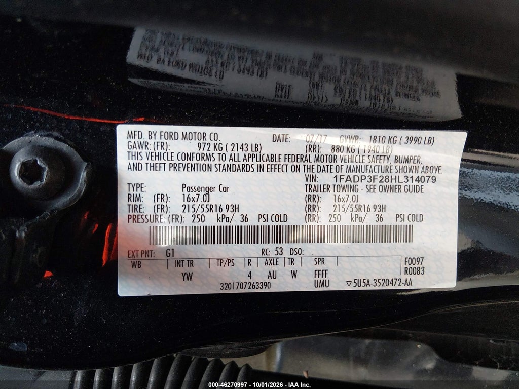 2017 Ford Focus SE photo 9