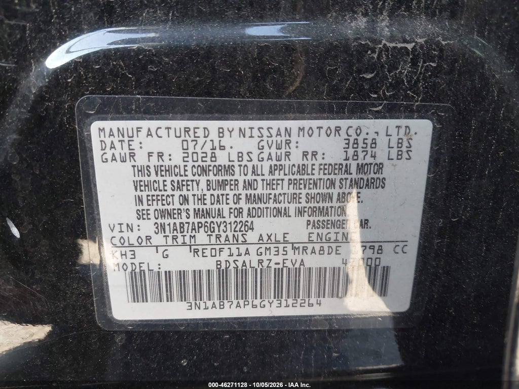 2016 Nissan Sentra SR photo 9