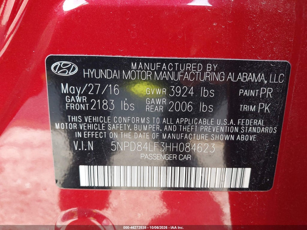 2017 Hyundai Elantra SE photo 9