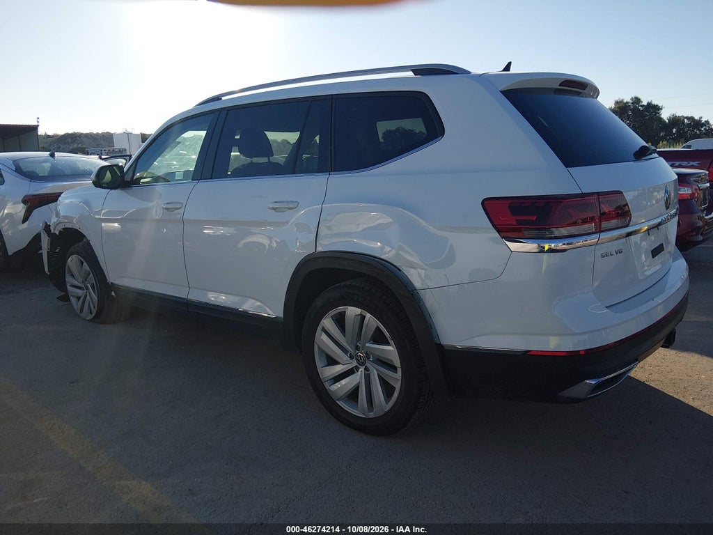 2021 Volkswagen Atlas 3.6L V6 SEL photo 3