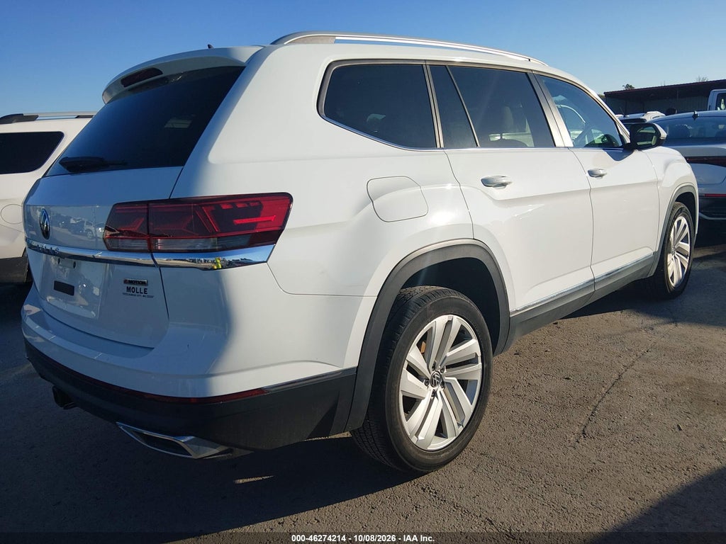 2021 Volkswagen Atlas 3.6L V6 SEL photo 4