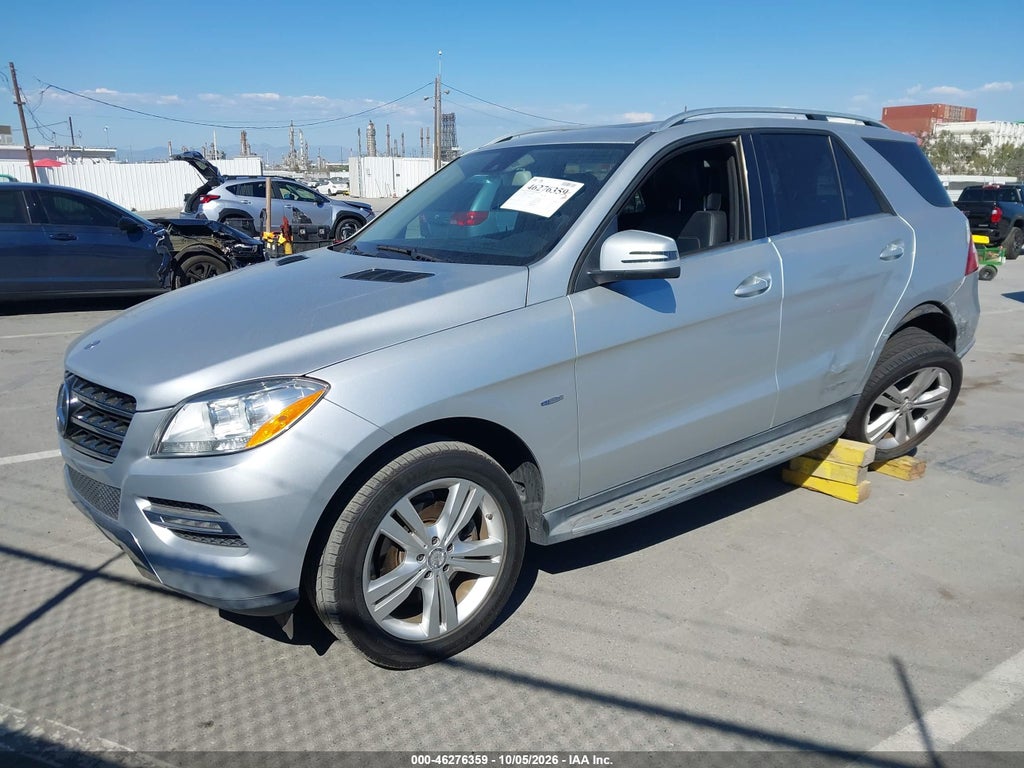 2012 Mercedes-Benz ML 350 4MATIC photo 2