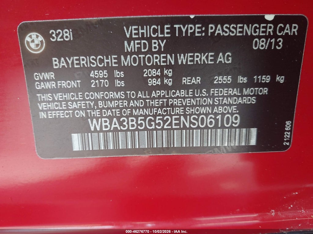 2014 BMW 328I Xdrive photo 9