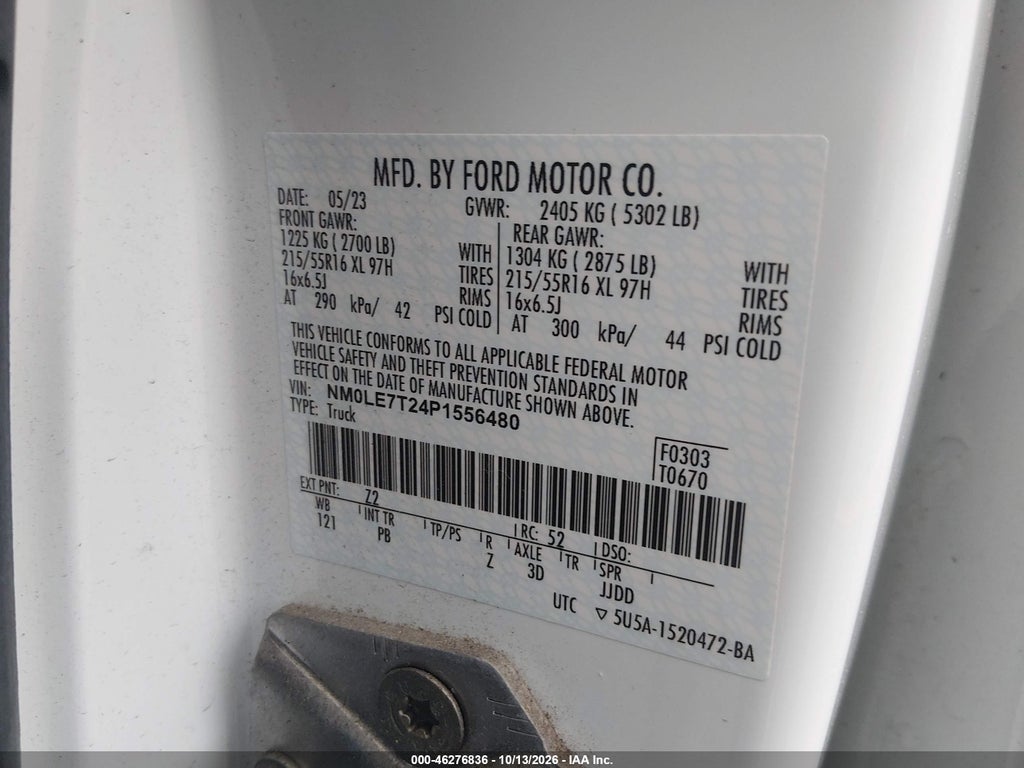 2023 Ford Transit Connect XLT photo 9
