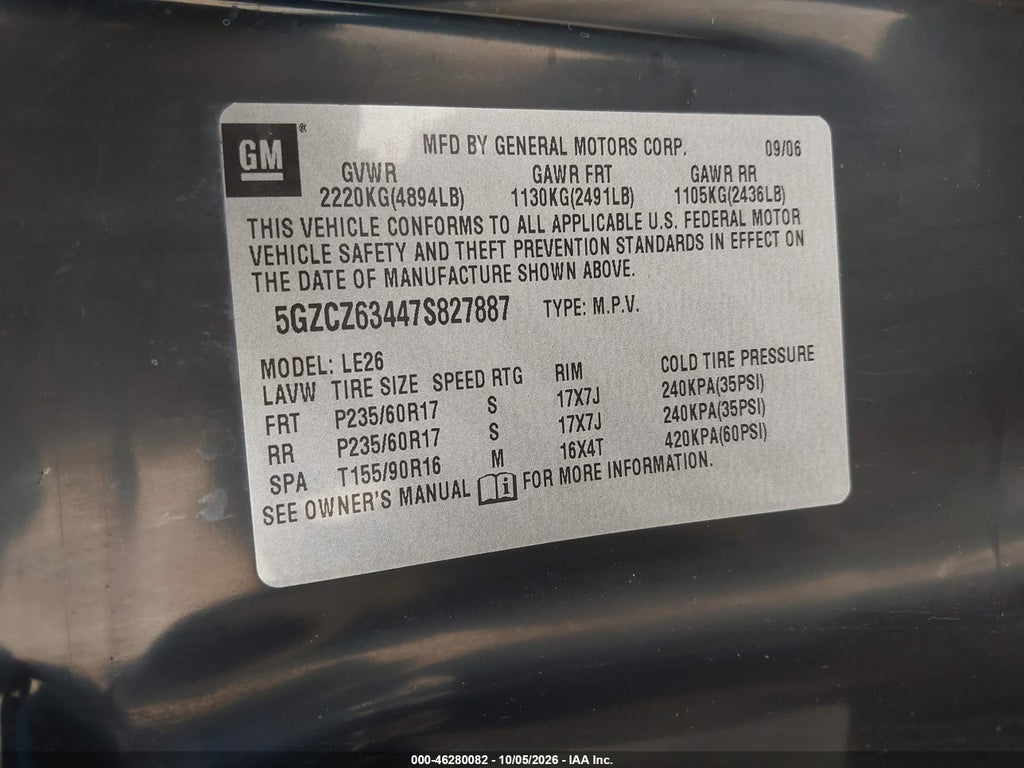 2007 Saturn VUE V6 photo 9