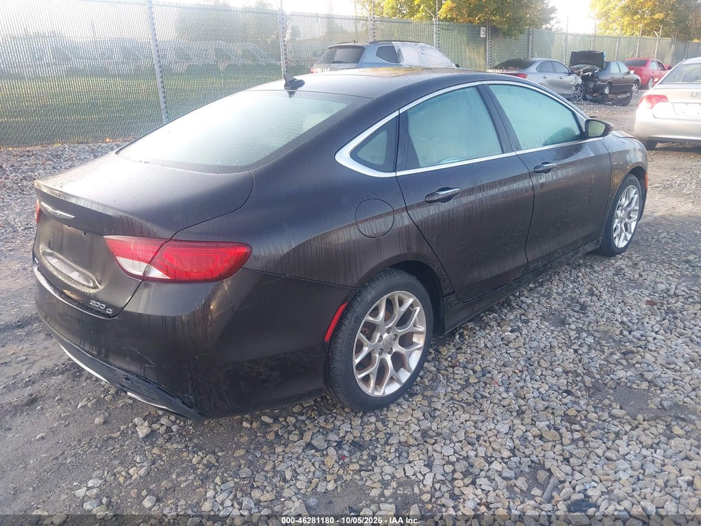 2015 Chrysler 200 C photo 4