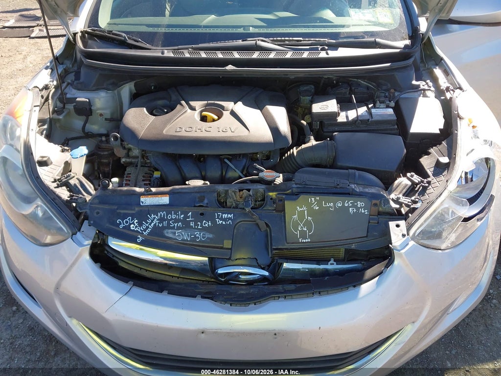 2012 Hyundai Elantra GLS photo 10