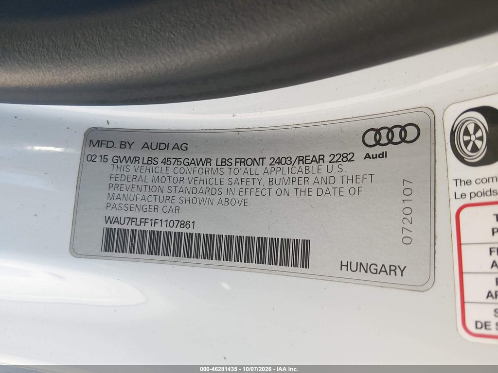 2015 Audi A3 2.0T Premium photo 9