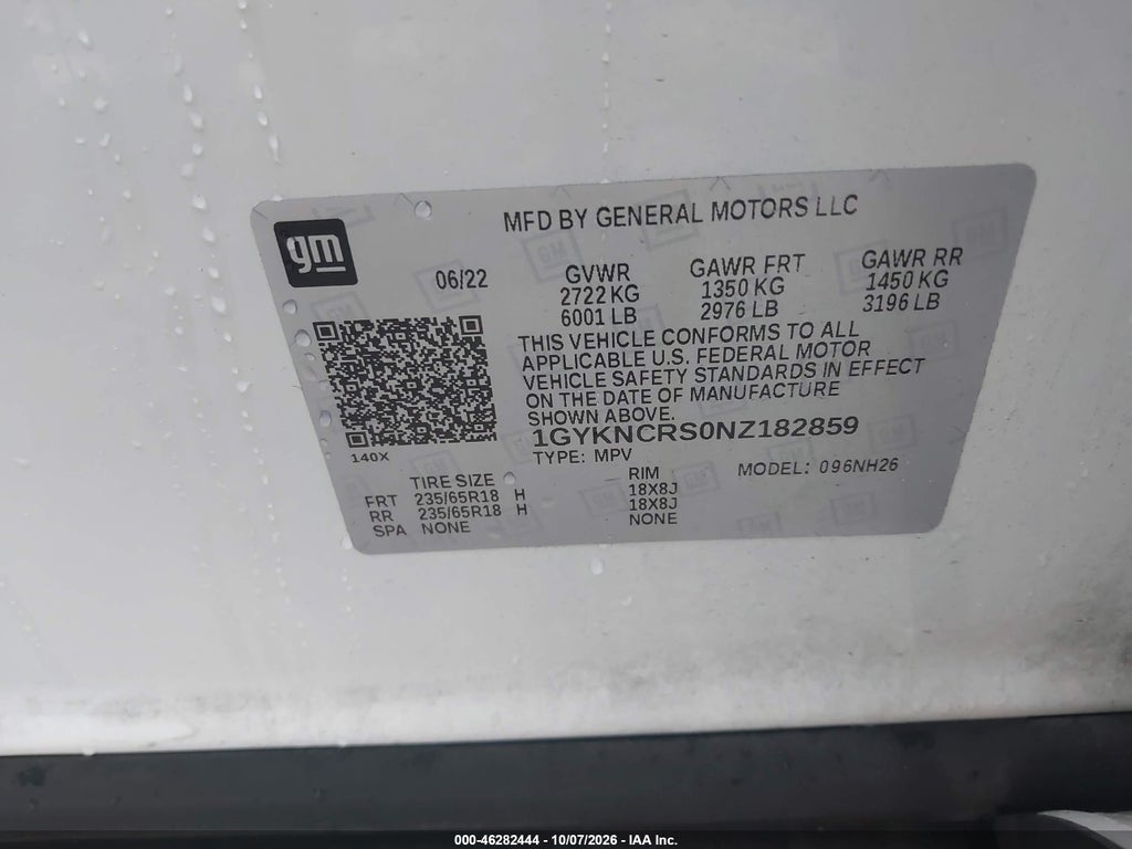 2022 Cadillac XT5 FWD Premium Luxury photo 9