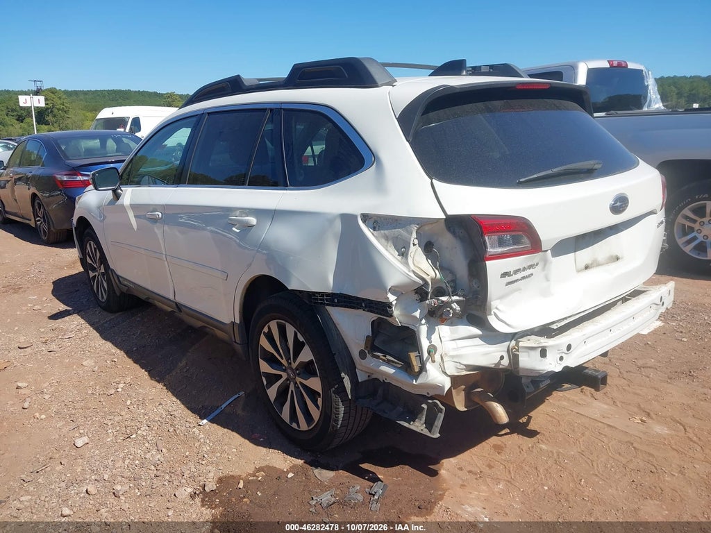 2016 Subaru Outback 2.5I Limited photo 3