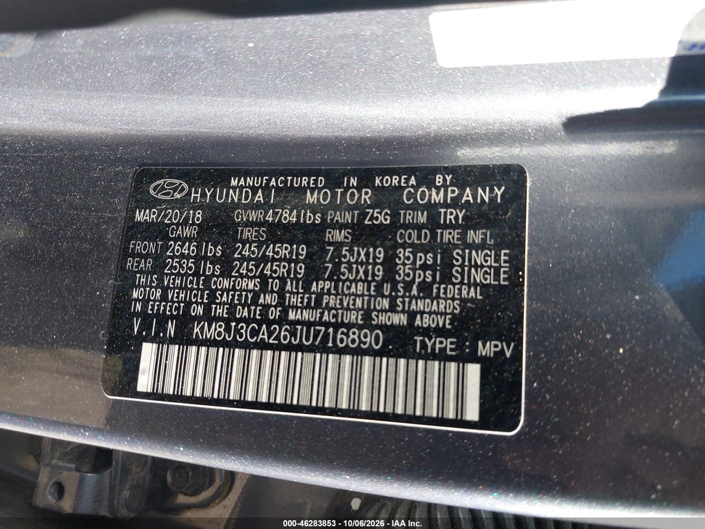 2018 Hyundai Tucson Value photo 9