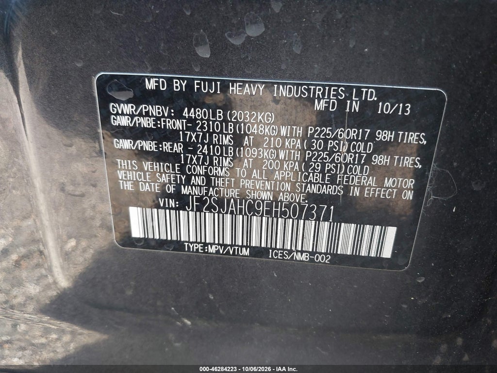 2014 Subaru Forester 2.5I Limited photo 9