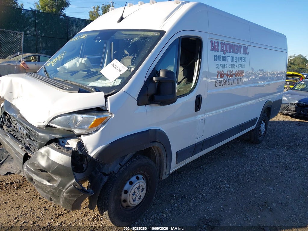 2023 Ram Promaster 3500 Cargo Van High Roof 159 WB EXT photo 2