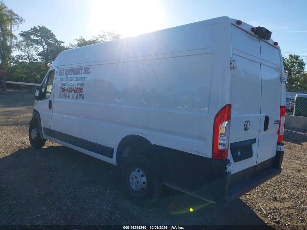 2023 Ram Promaster 3500 Cargo Van High Roof 159 WB EXT photo 3