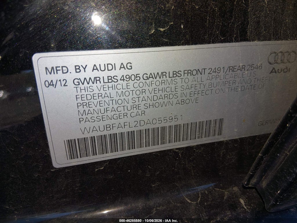 2013 Audi A4 2.0T Premium photo 9