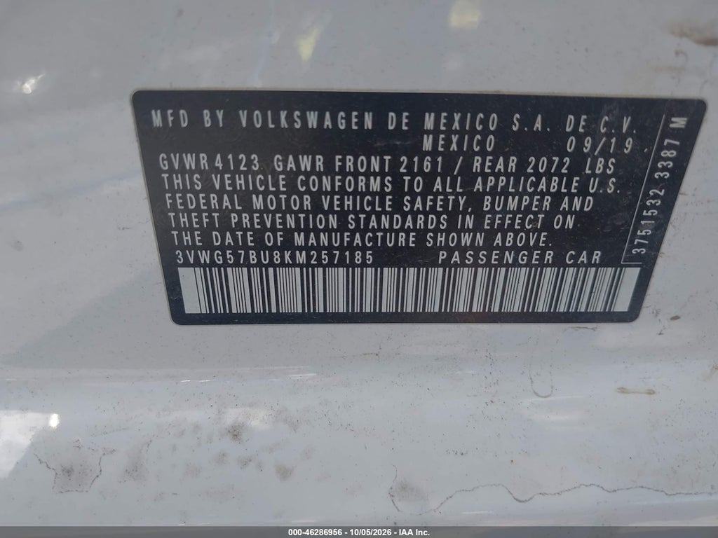 2019 Volkswagen Jetta 1.4T SEL Premium photo 9