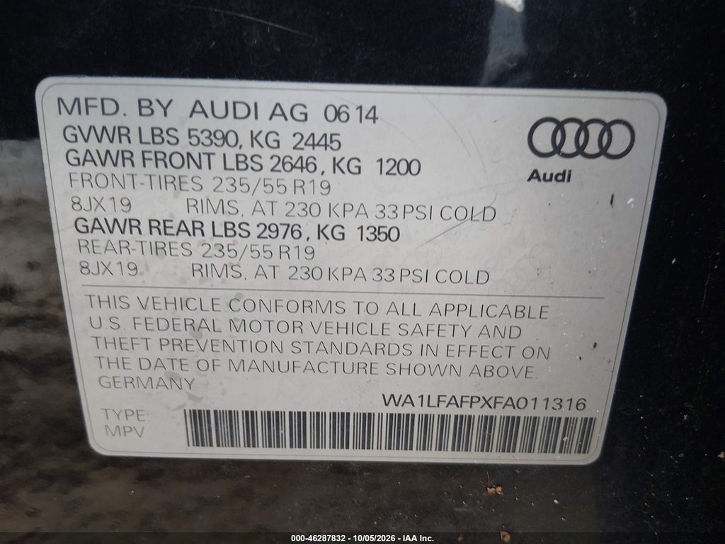 2015 Audi Q5 2.0T Premium photo 9