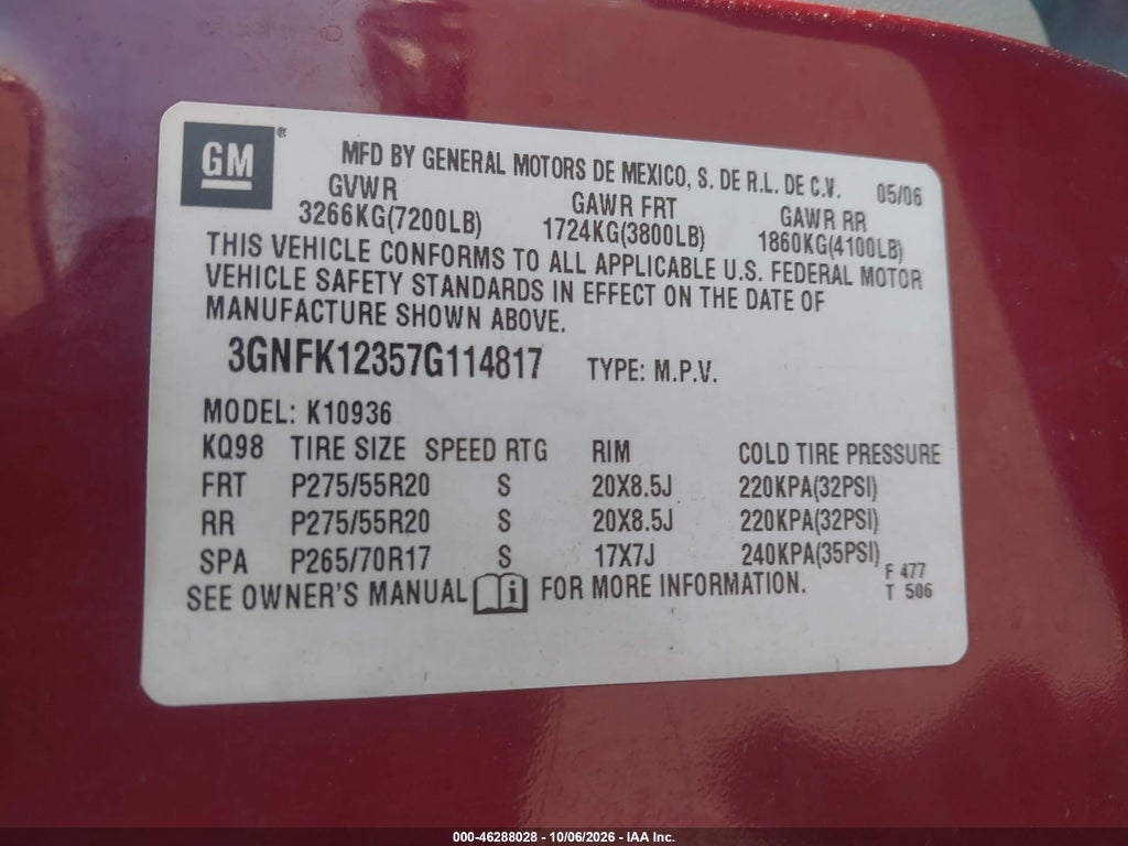 2007 Chevrolet Avalanche 1500 LT photo 9