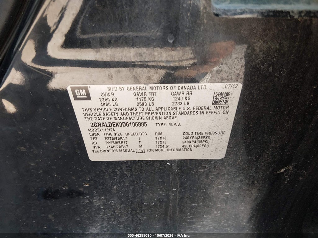 2013 Chevrolet Equinox 1LT photo 9