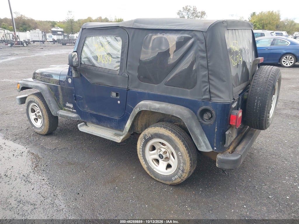 2005 Jeep Wrangler SE photo 3