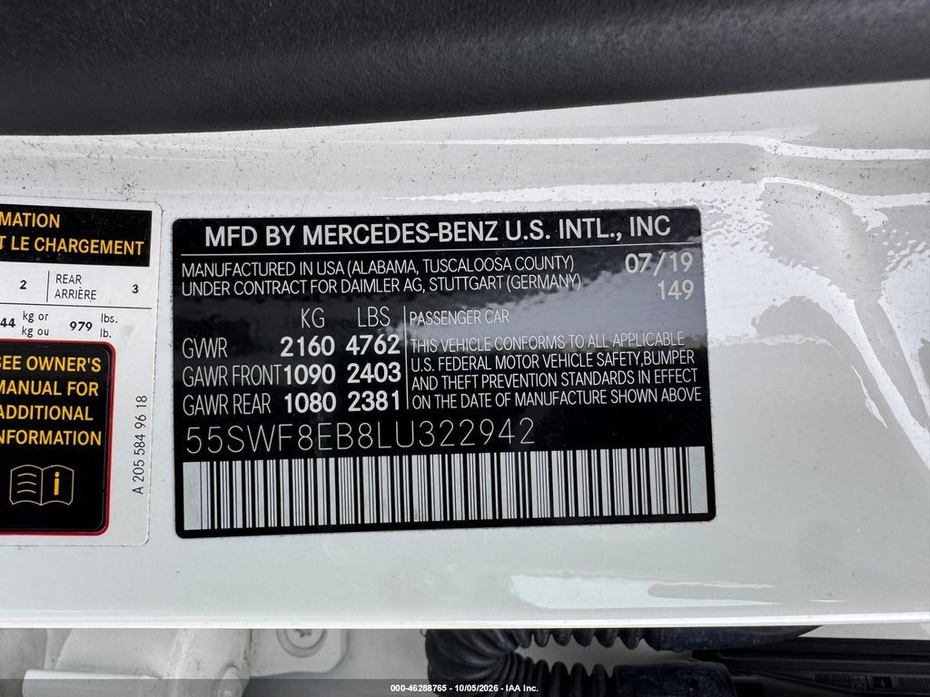 2020 Mercedes-Benz C 300 4MATIC photo 9