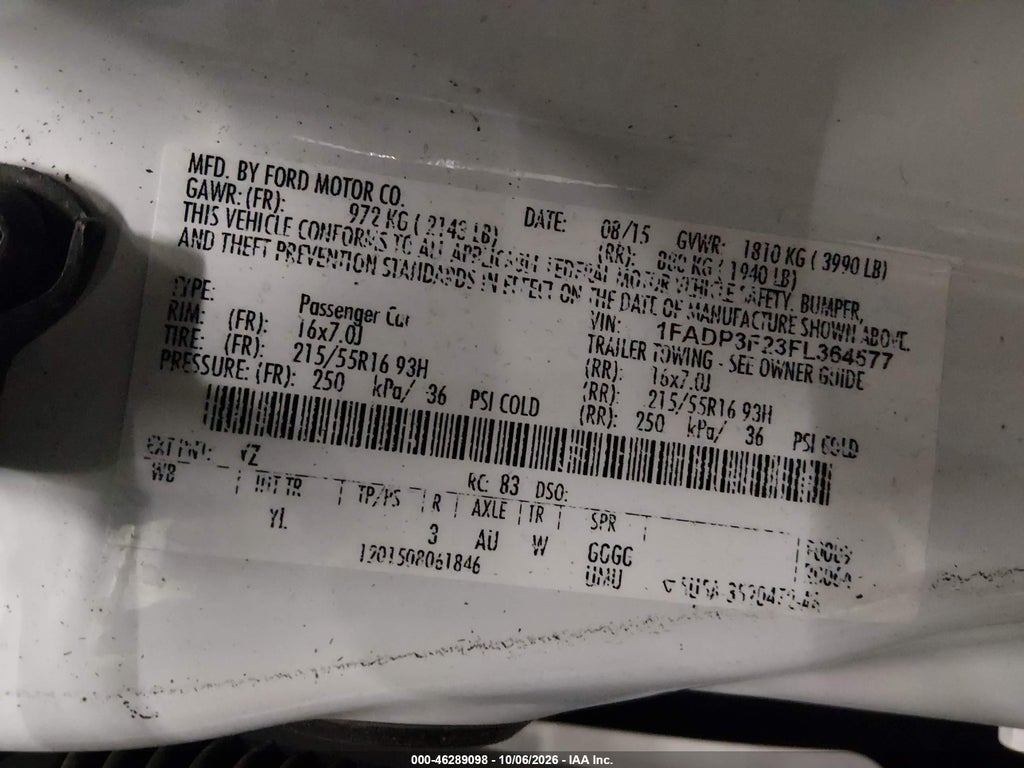2015 Ford Focus SE photo 9