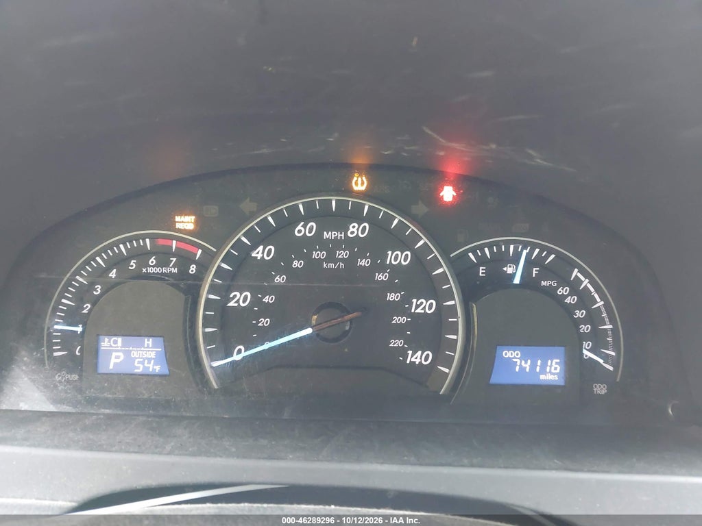 2012 Toyota Camry LE photo 7