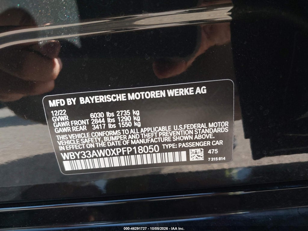 2023 BMW I4 M50 photo 9
