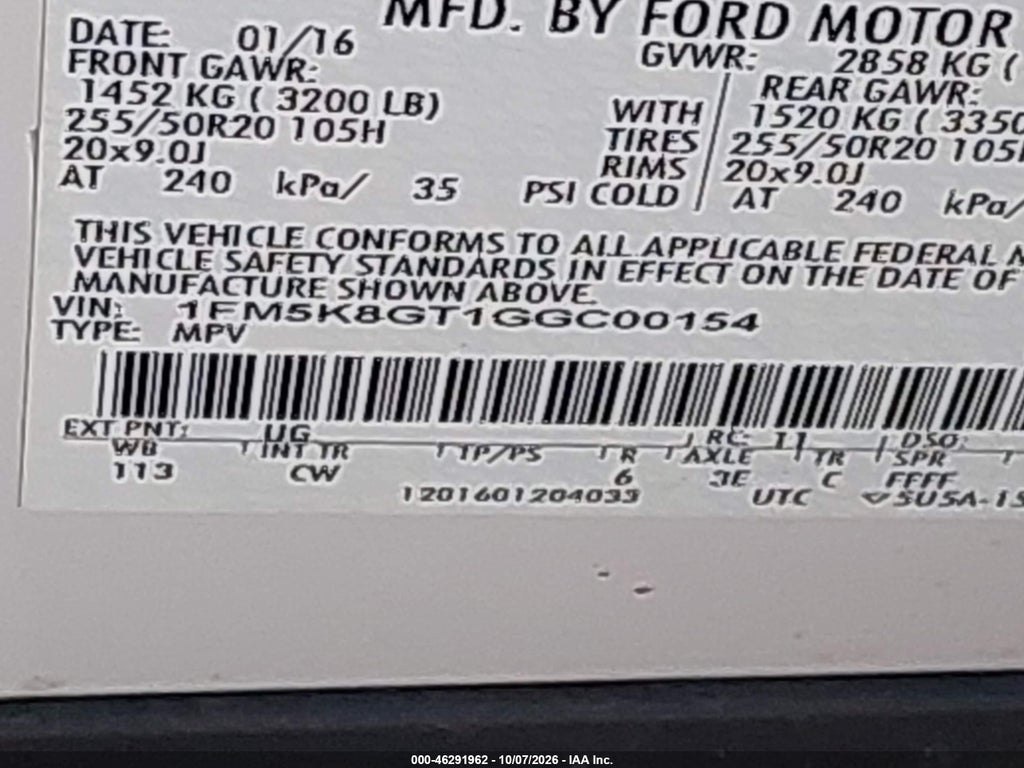 2016 Ford Explorer Sport photo 9