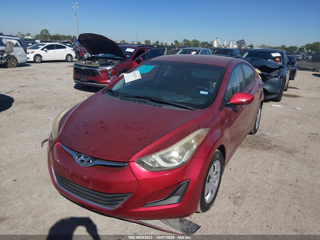 2016 Hyundai Elantra SE photo 2