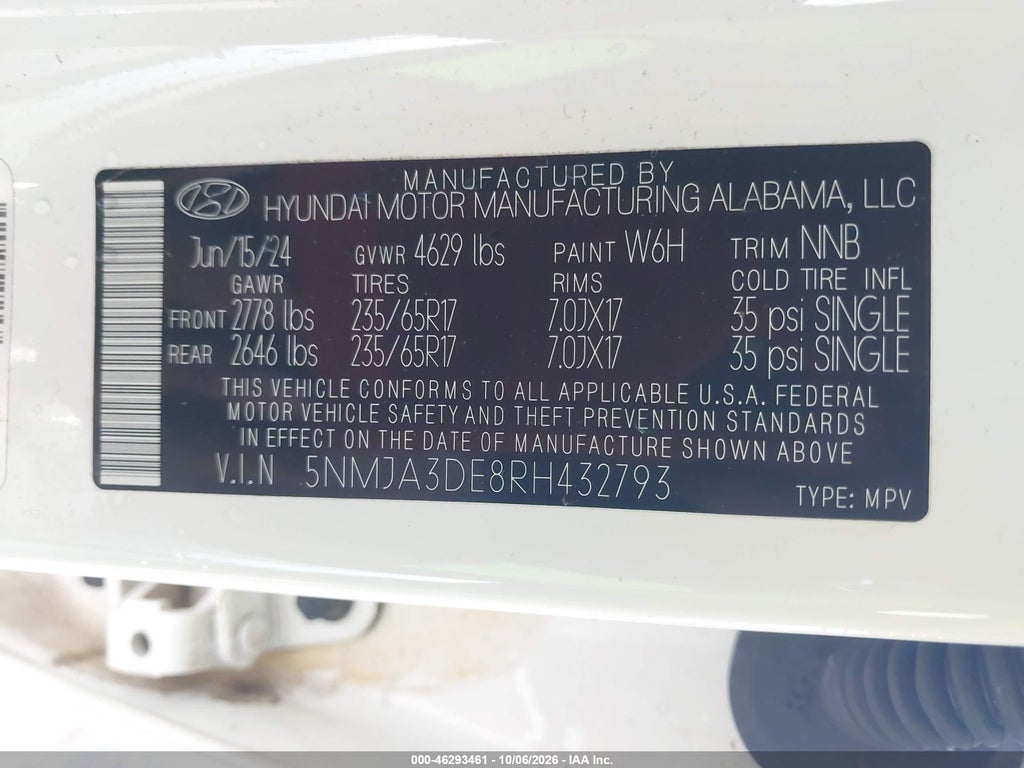 2024 Hyundai Tucson SE photo 9