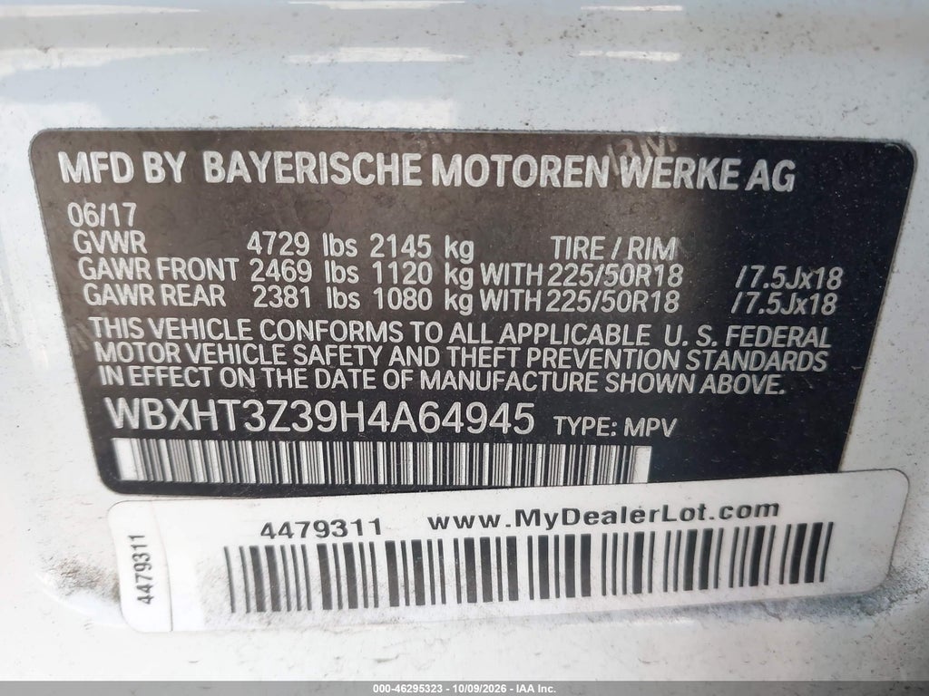 2017 BMW X1 XDRIVE28I photo 9