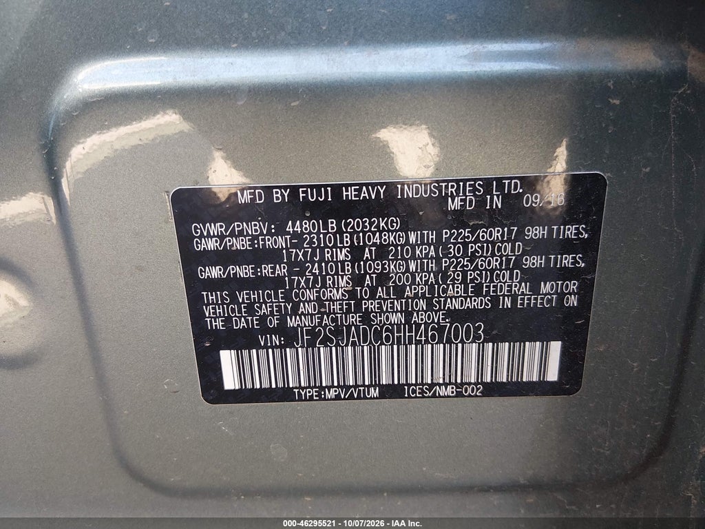 2017 Subaru Forester 2.5I Premium photo 9