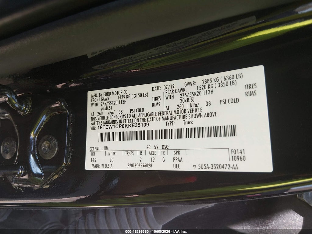 2019 Ford F-150 XL photo 9