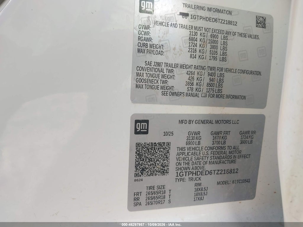 2026 GMC Sierra 1500 , Short Bed, Slt, RWD photo 9