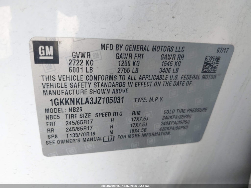 2018 GMC Acadia SLE-1 photo 9
