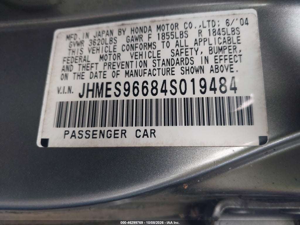 2004 Honda Civic Hybrid photo 9