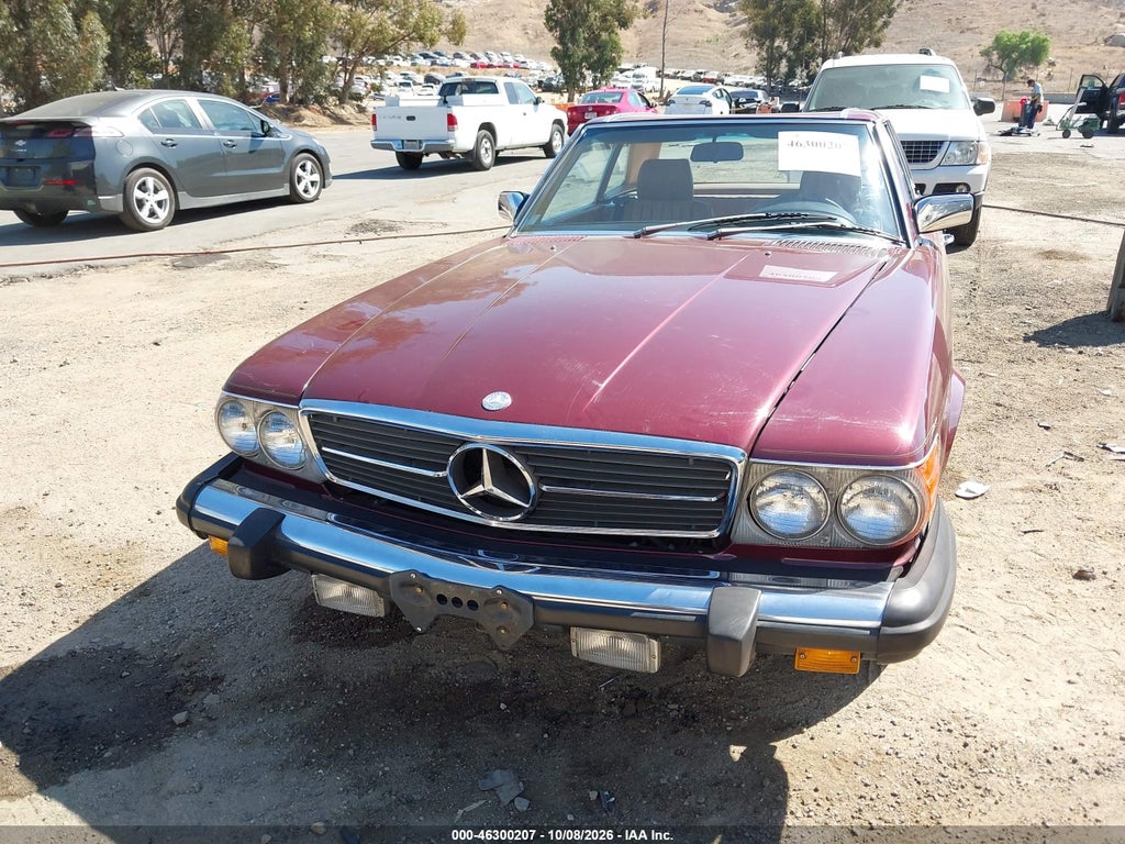1985 Mercedes-Benz 380 SL photo 6