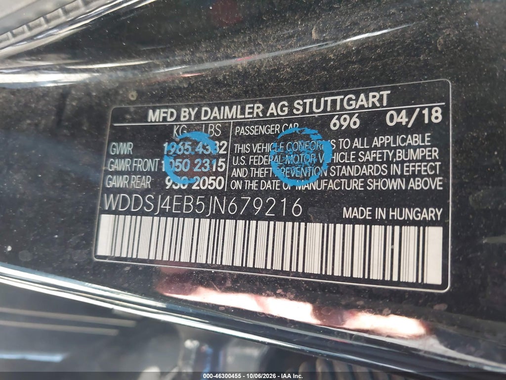 2018 Mercedes-Benz CLA 250 photo 9