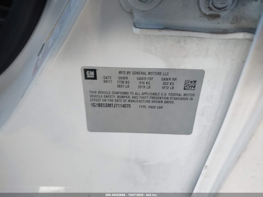 2018 Chevrolet Cruze LT Auto photo 9
