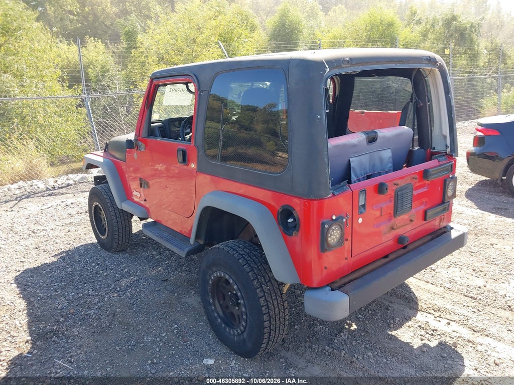 2004 Jeep Wrangler SE photo 3