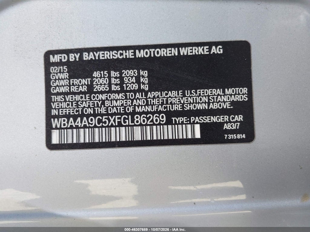 2015 BMW 428 Gran Coupe photo 9