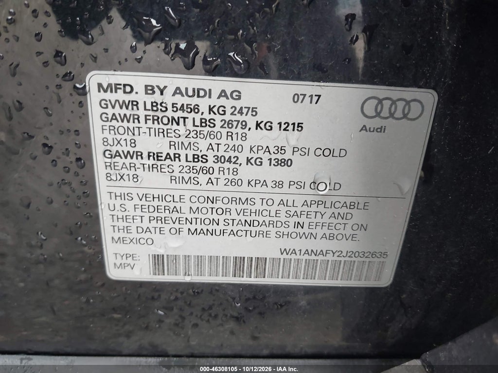 2018 Audi Q5 2.0T Premium/2.0T Tech Premium photo 9