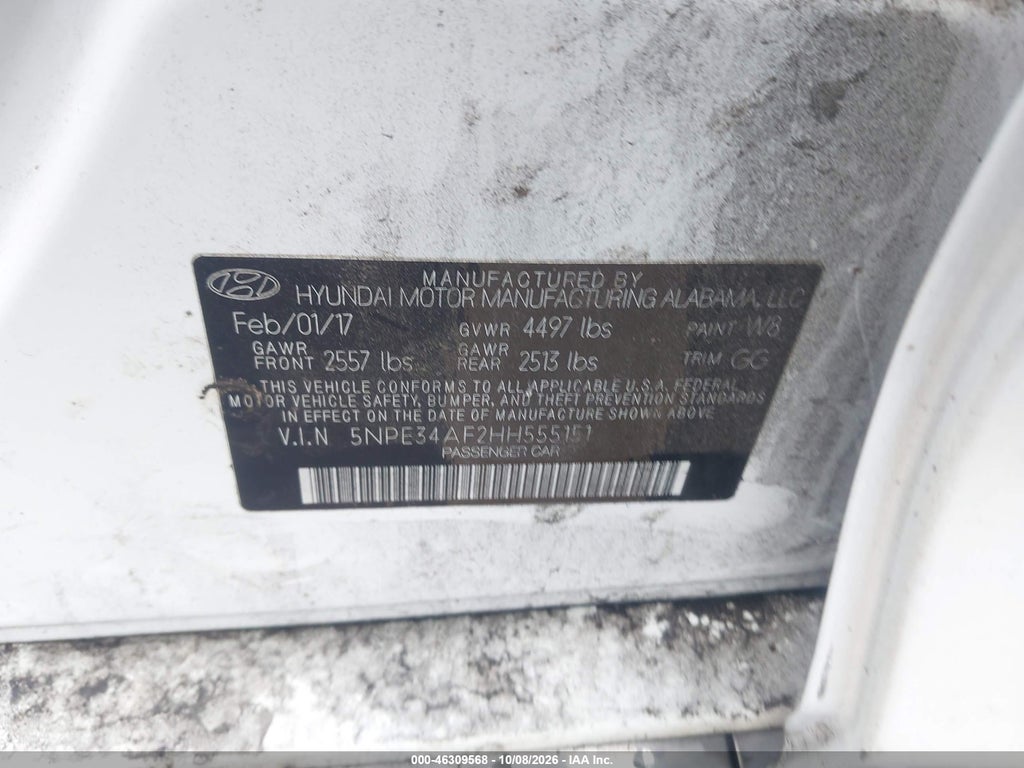 2017 Hyundai Sonata Limited photo 9