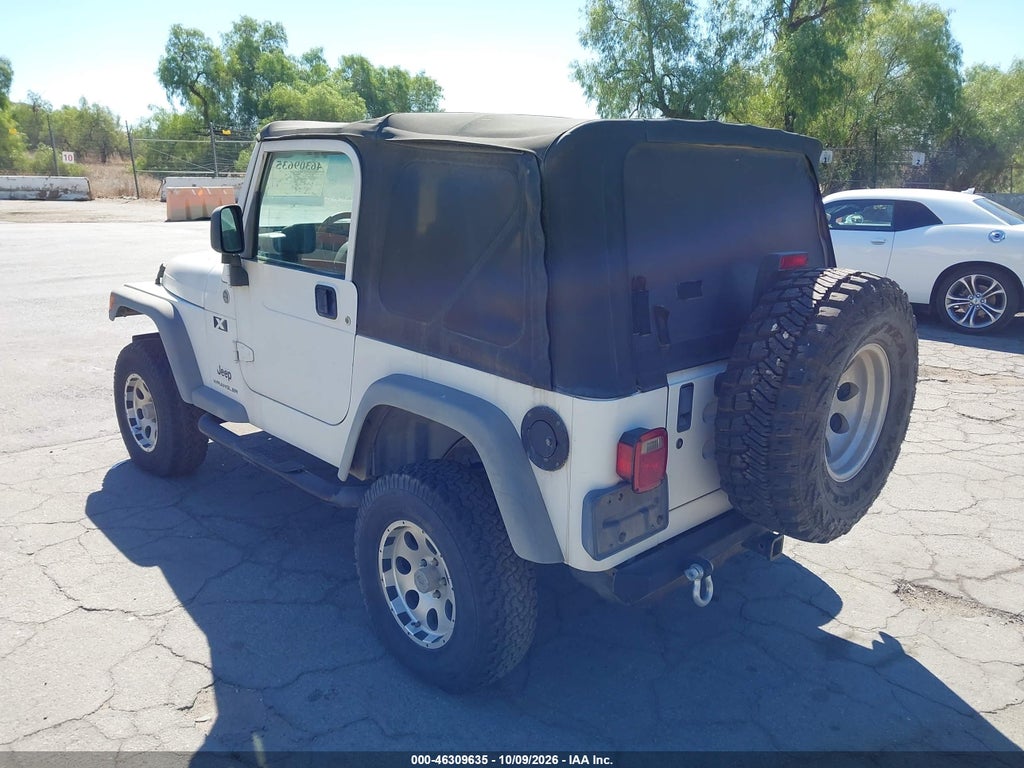 2005 Jeep Wrangler X photo 3